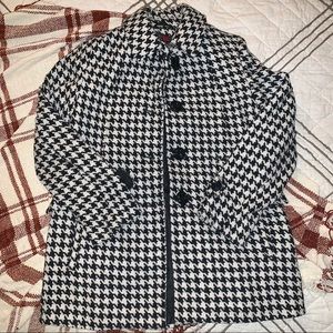 Houndstooth Peacoat